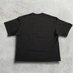 BLACK BACK IN BUSINESS TEE