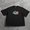 BLACK BACK IN BUSINESS TEE